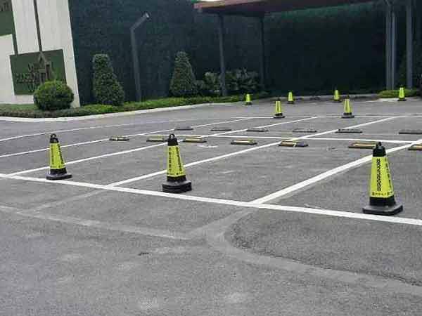 聊城停车场划线施工